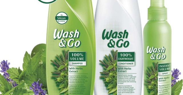Wash&Go iti ofera 100% volum ce dureaza timp de doua zile!