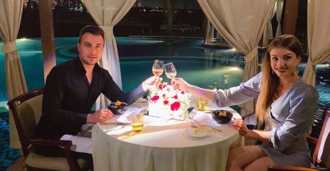 Valentin și Codruța Sanfira, vacanță de vis în Dubai