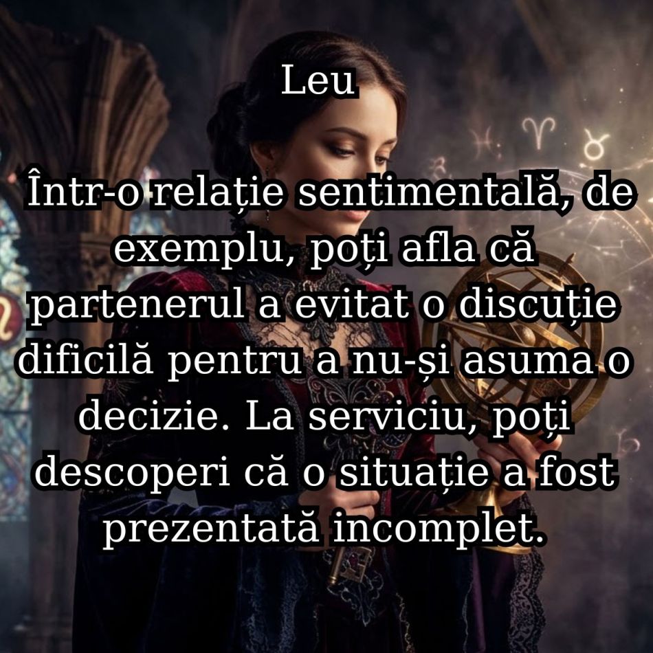 30 octombrie: Ziua în care 4 zodii descoperă un SECRET GREU din trecut. Cine i-a mințit?
