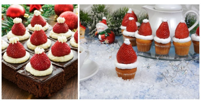 Practic: Cum sa faci caciulite de Mos Craciun din capsuni? Cel mai tare desert de sarbatori