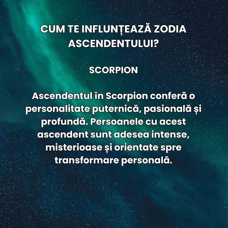 Care este semnificația ASCENDENTULUI în astrologie și de ce e important în horoscopul personal? 
