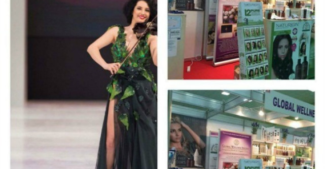 Show de frumusete GWS Organic Beauty Center si recital Graziella, la CosmoBeauty 2016