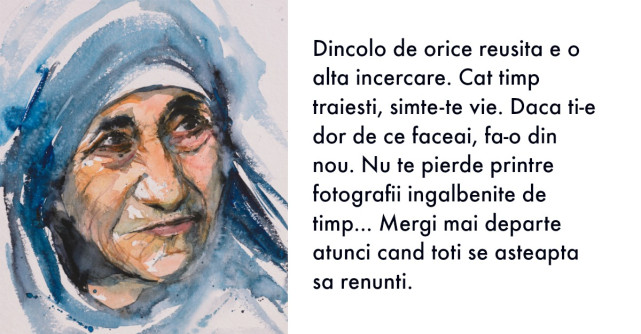 20 de perle de intelepciune de la Maica Tereza