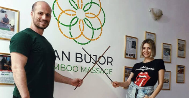  Lidia Buble, frumusețe exotică prin masaj cu bambus