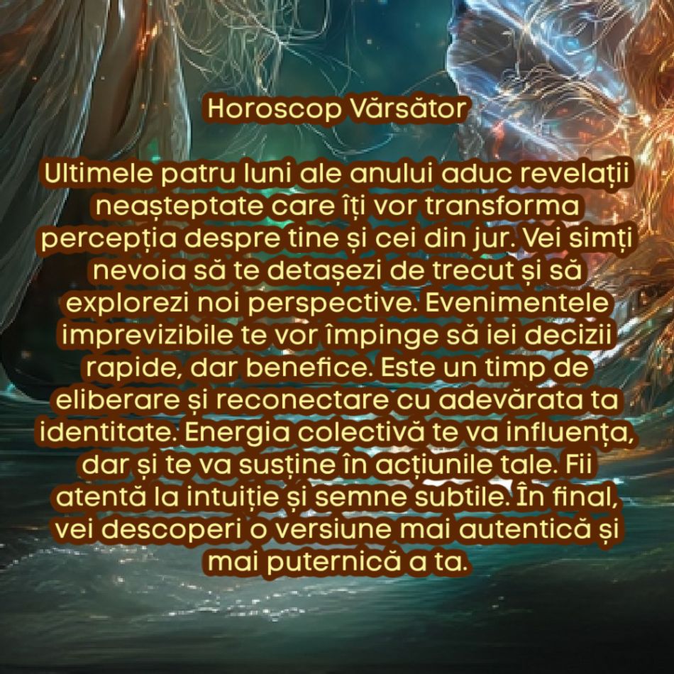 Horoscopul ultimelor 4 luni ale anului. Divinitatea vrea să ne rescriem viața. Universul ne zguduie sufletele până la rădăcini