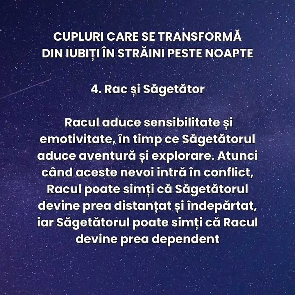 6 perechi de zodii care se transformă din iubiți în străini peste noapte
