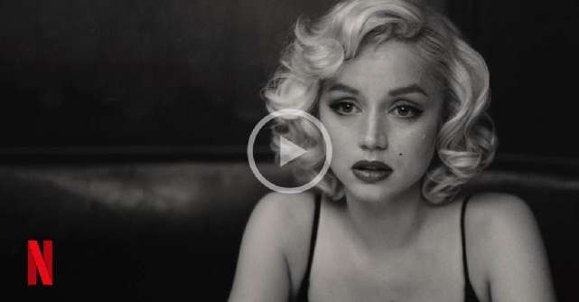 A aparut trailerul pentru Blonde, noul film despre viata lui Marilyn Monroe 