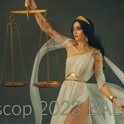 Horoscop 2023 Balanță: te bucuri de abundență, iubire și noroc, de împlinire și echilibru 