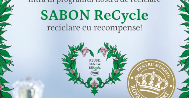La doi ani de la lansare, SABON RECycle se extinde la nivel național