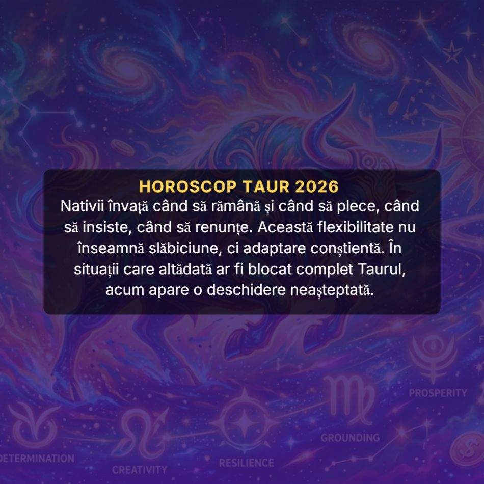 Cele 10 superputeri ale zodiei Taur în 2026. E anul în care i se împlinesc dorințele!