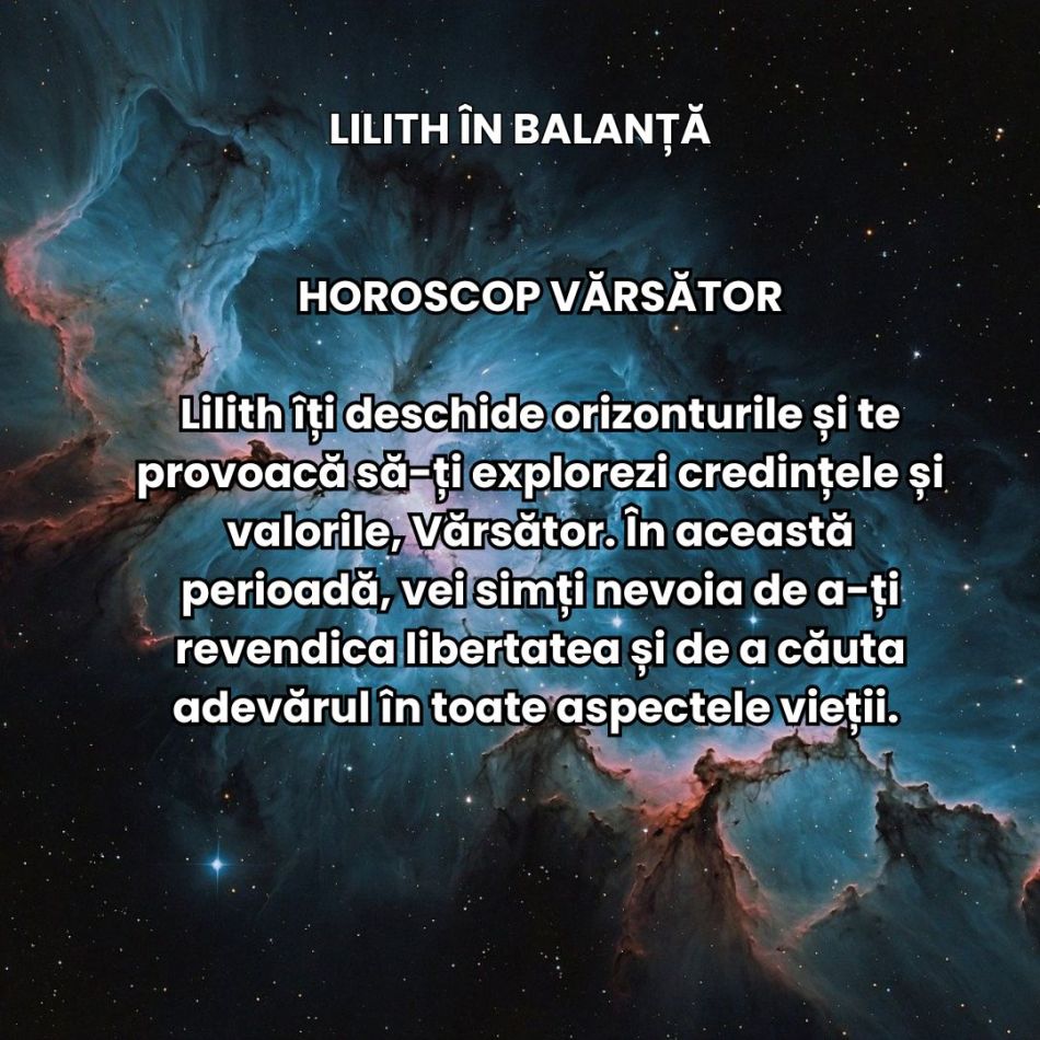 Lilith Luna Neagră poposește în Balanță până în martie 2025. Auzim chemarea umbrelor, ne trezim puterea interioară, schimbăm TOT