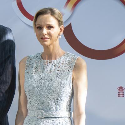 Prințesa Charlene, emoționată la ceremonia dedicată victimelor atentatului de la Nisa