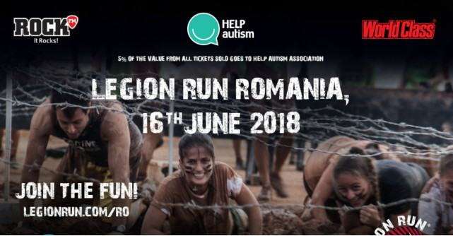 Ajută copiii cu autism participând la Legion Run