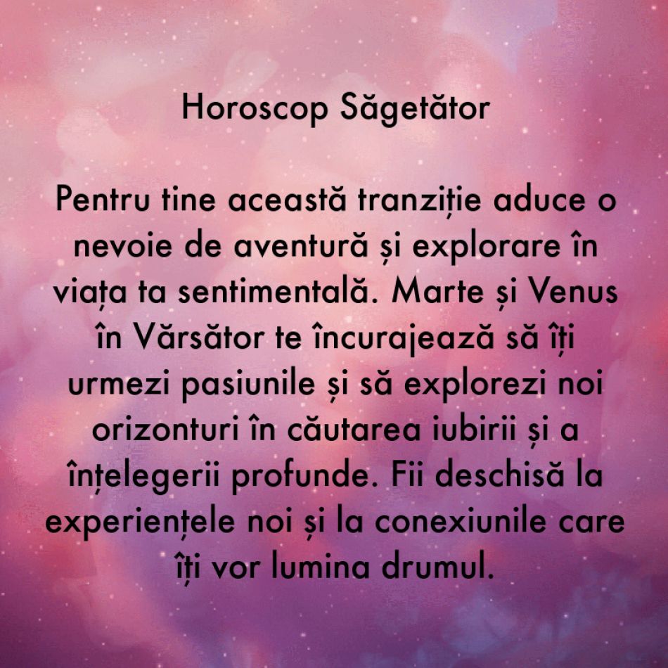 14-16 Februarie, zile încărcate de energie cosmică. Marte și Venus se întâlnesc în Vărsător pentru a ne colora viețile