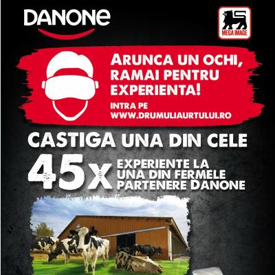 Danone folosește realitatea virtuală pentru a dezvălui consumatorilor drumul iaurtului