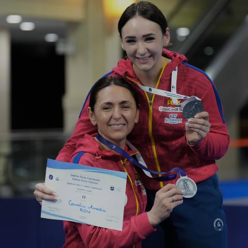 Noua regină a scrimei românești! Fiica lui Mihai Covaliu face senzație în Europa la doar 17 ani