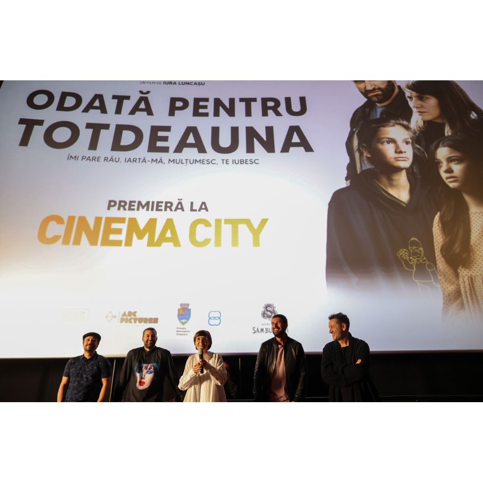 Smiley a revenit dupa doi ani la cinema. Timișorenii au vizionat primii filmul românesc Odată pentru totdeauna la Cinema City
