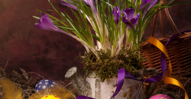 Decoratiuni florale de Pasti - Idei creative 72