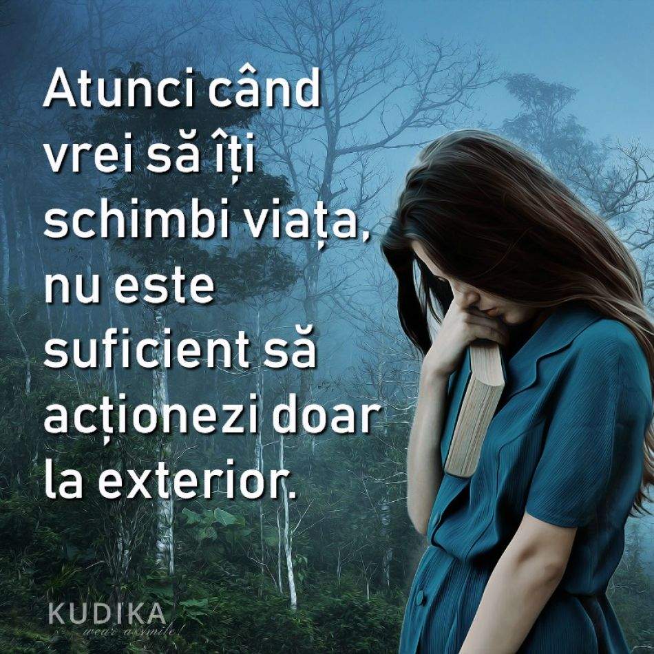  Nu actiona doar la exterior! 