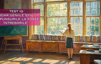 Test IQ: Doar geniile stiu raspunsurile la toate cele 12 intrebari!