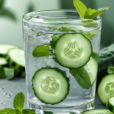 Cum să-ți faci acasă apă de castravete cu mentă – hidratare și prospețime pentru vară