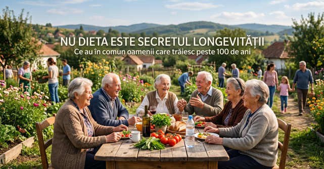 Nu dieta este secretul longevității. Ce au în comun oamenii care trăiesc peste 100 de ani