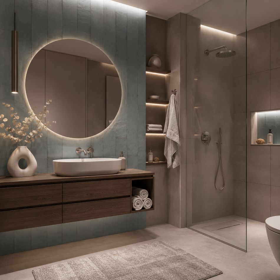 Modele de băi moderne: idei concrete de design interior care arată curat, actual și elegant