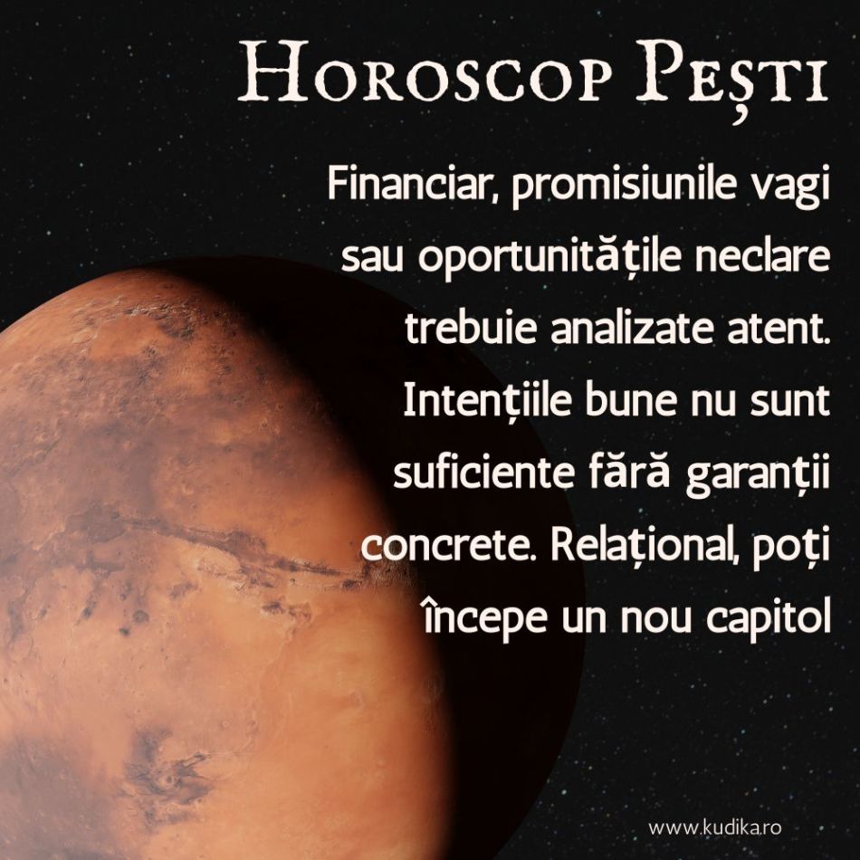 Înarmăm INIMILE cu Marte în Pești (2 mar - 9 apr): Facem ordine în relații și luăm decizii financiare care pot aduce BANI RAPID