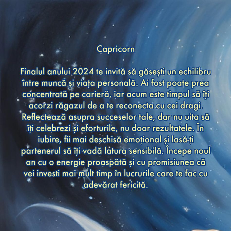 Sfatul de care ai nevoie pe final de an 2024 în funcție de zodia în care te-ai născut