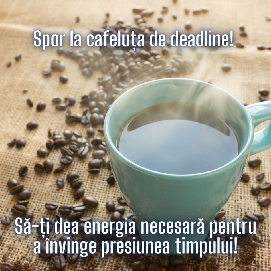 Mesaje amuzante de dimineață de tipul „spor la cafeluță” pe care să le trimiți apropiaților! 