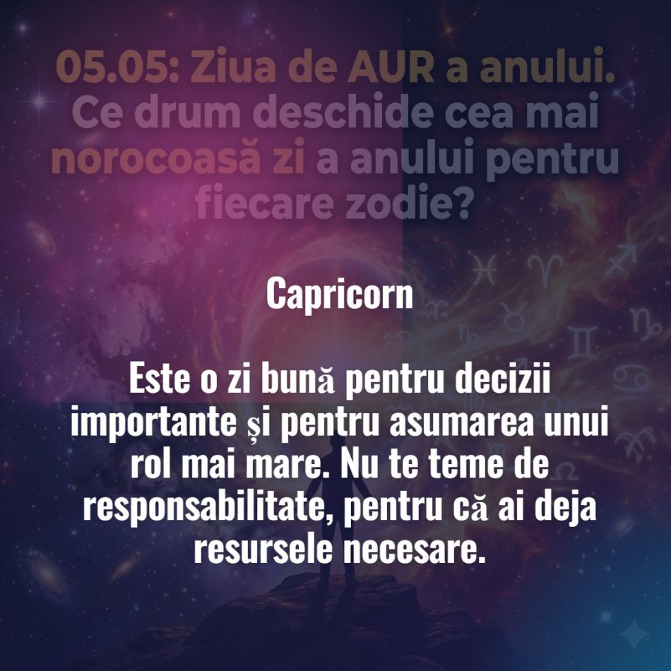 05.05: Ziua de AUR a anului. Ce drum deschide cea mai norocoasă zi a anului pentru fiecare zodie?
