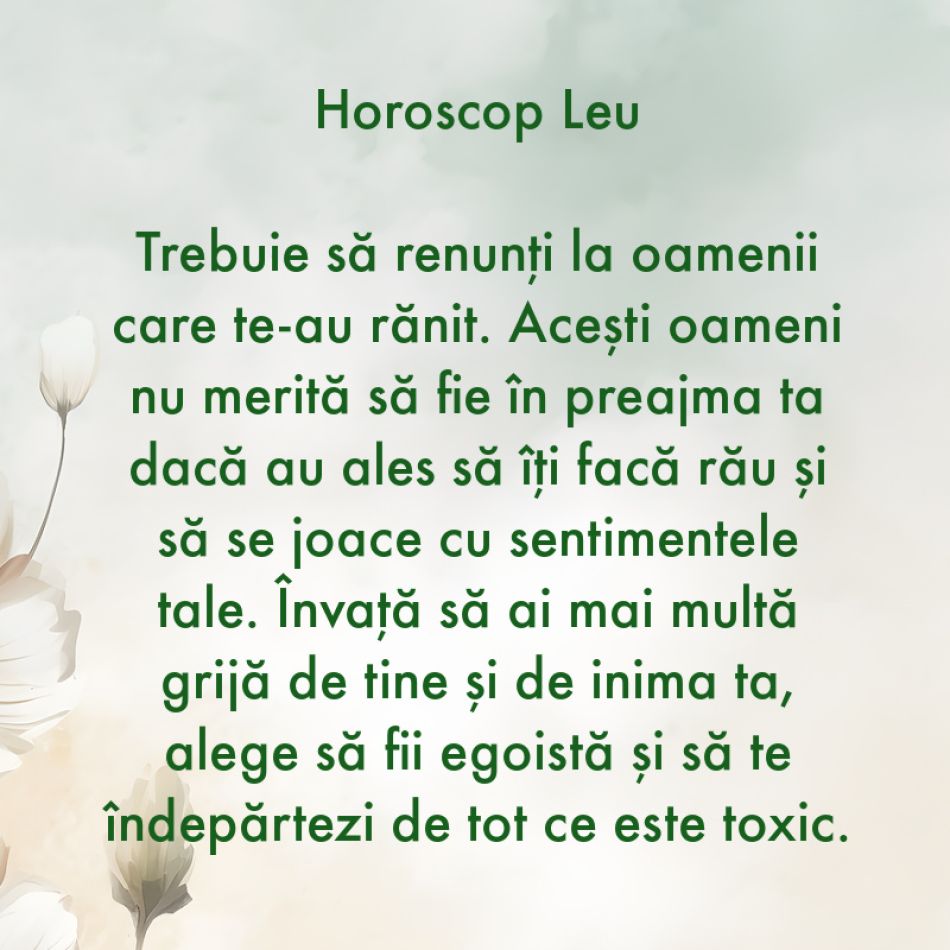 La ce trebuie să renunți în săptămâna 24-30 iulie ca să atragi fericirea