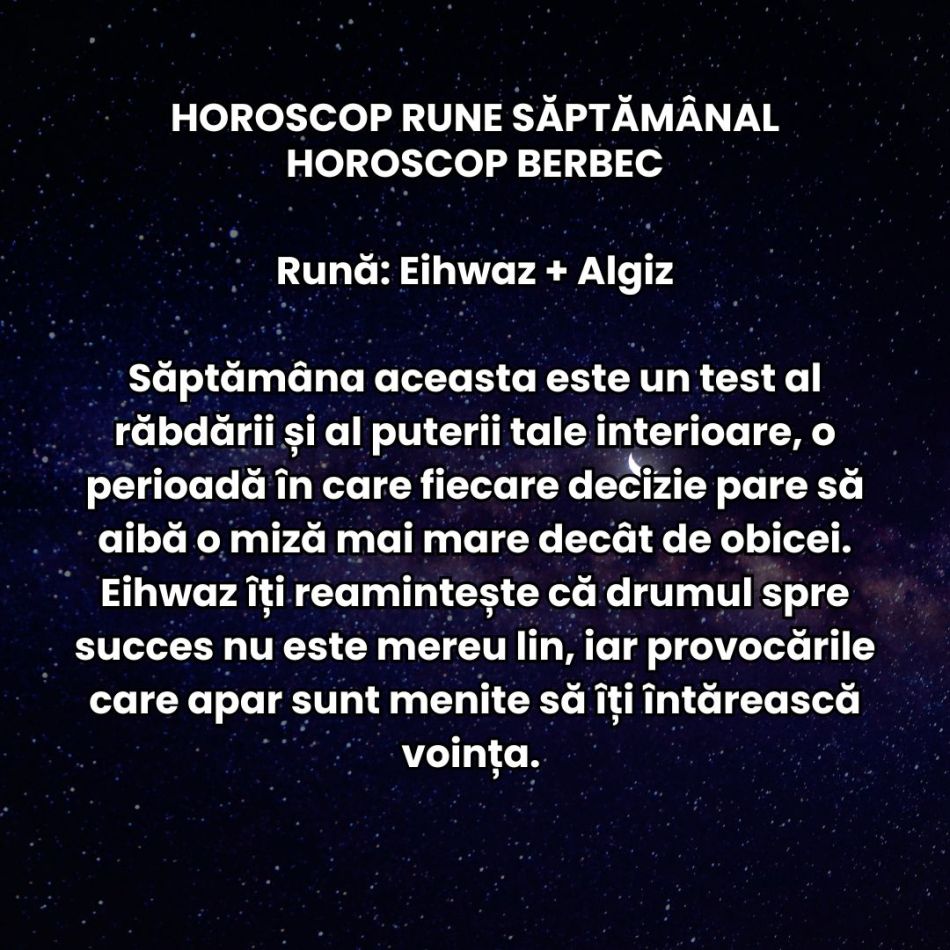 Horoscop Rune săptămâna 14-20 aprilie 2025: Trecem printr-o săptămână a contrastelor! Noile direcții prind contur rapid