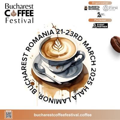 Bucharest Coffee Festival, 11 ani de tradiție  Ediția 2025 începe pe 21 martie, la Hala Laminor