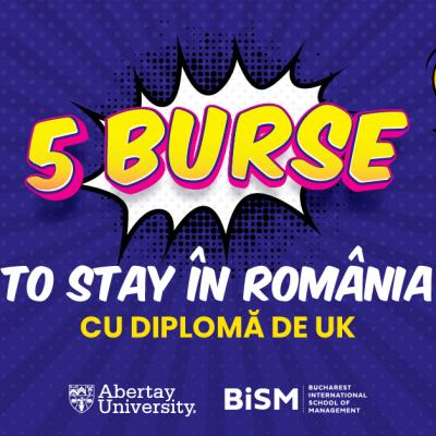 Burse 5 to go pentru 5 tineri motivați to stay!