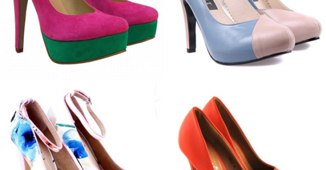 Cei mai frumosi pantofi colorati 
