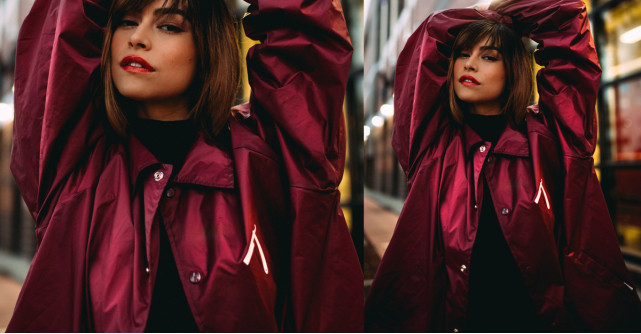 Pelerina de ploaie din fâș subțire este perfectă acum!