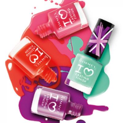 Lacuri de unghii I Love Lasting Finish de la Rimmel