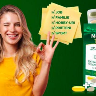 Möller's susține performanța: Triada GINSENG, OMEGA-3 și D3 asigură focus, energie, imunitate,  să  le faci pe toate!