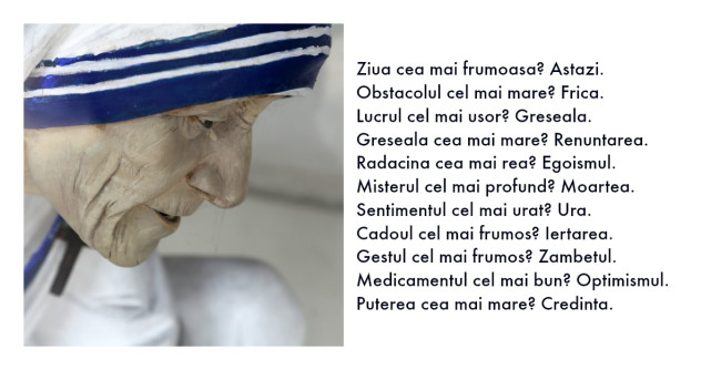 Lectii de viata de la Maica Tereza, cea mai blanda persoana din lume