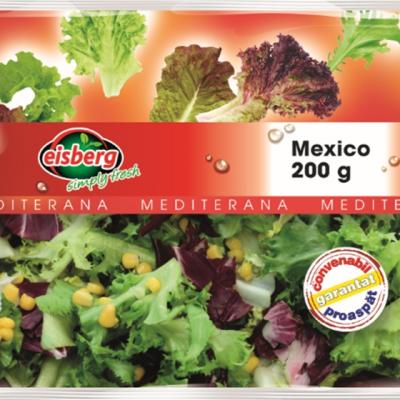 Porumbul vedeta in salata Eisberg