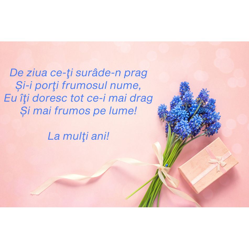       Felicitări de Sfânta Maria