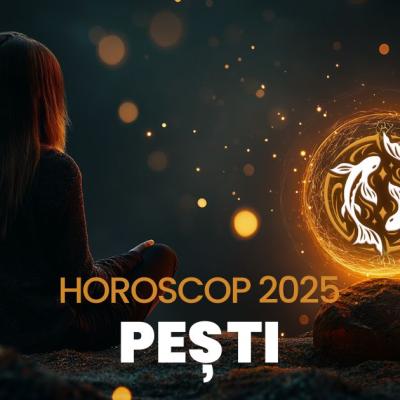 Horoscop Pești 2025: Îți stabilizezi situația financiară și găsești echilibrul în toate aspectele existenței tale