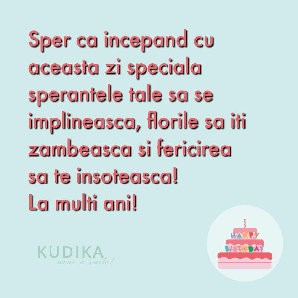  Florile sa iti zambeasca: La multi ani! 