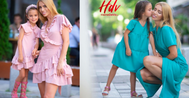 4 idei de ținute frumoase mamă-fiică pentru ocazii speciale