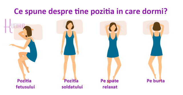 Ce spune despre tine pozitia in care dormi?