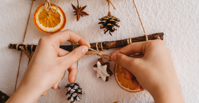 FOTO: Brazi de Crăciun eco-friendly pentru sărbători cu drag de natură