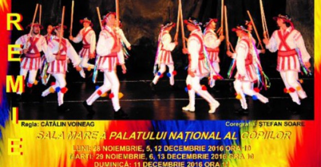 Teatrul Stela Popescu va lansa, de 1 decembrie, feeria folclorica Romania, Tara magica