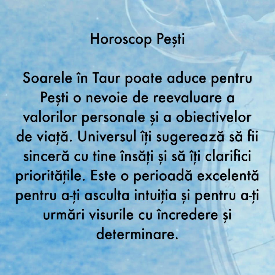 Pe 20 aprilie începe sezonul Taurului. În următoarele săptămâni se vor schimba destine. Sfatul Universului pentru fiecare zodie