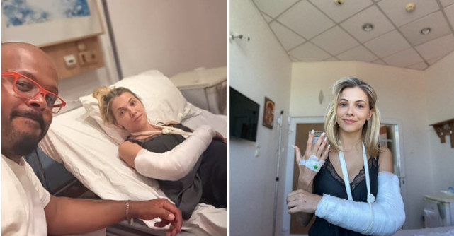 Andreea Ibacka, primele declarații după accidentul rutier suferit pe motocicletă alături de Cabral